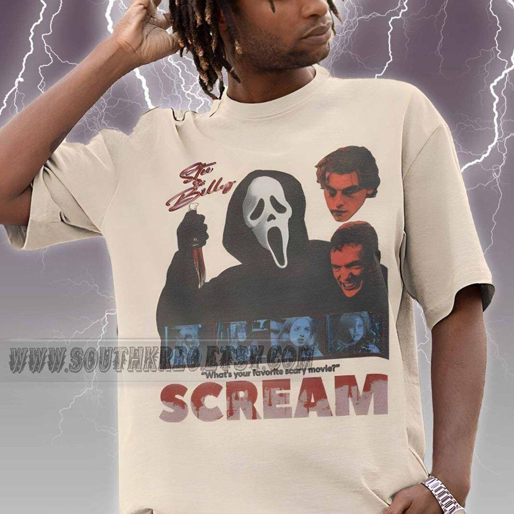 Scream Movie Vintage Vuitino Apparel Scream Movie Vintage Vuitino Apparel